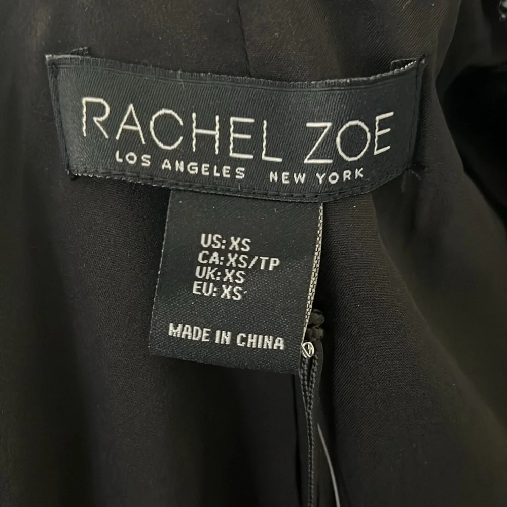 Rachel Zoe black & white coat, size XS - Picture 4 of 5